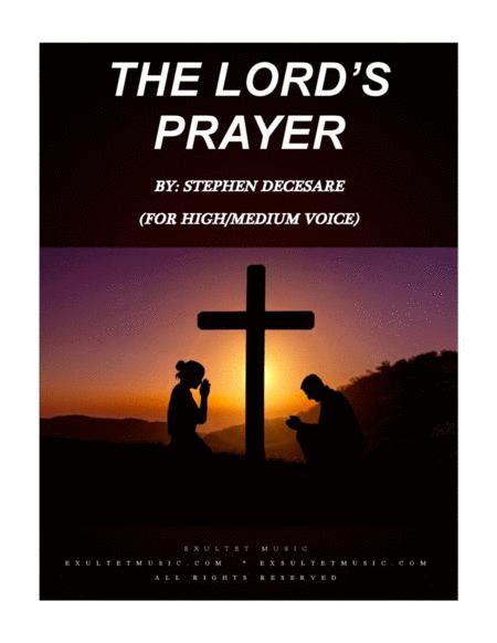 This is a collection of songs that focus on talking with god and work well for individual prayer time, as well as prayer services at church. Download The Lord's Prayer (for Tenor Or Soprano Solo ...