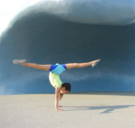 Oakville Gymnastics Club Acrobatic Gymnastics Team Handstand Photo Contest Jessica