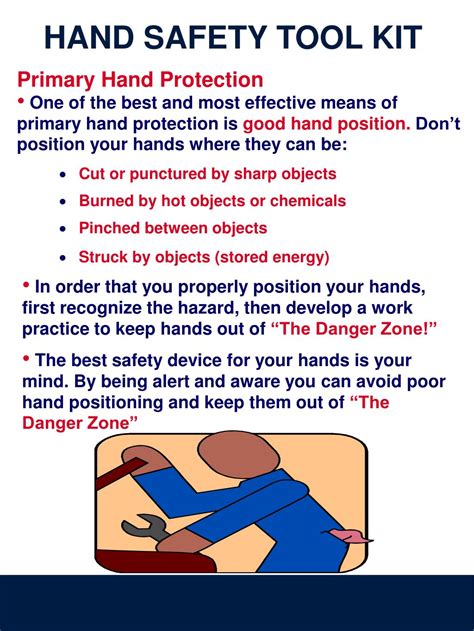 Ppt Five Toolbox Topics On Hand Safety Powerpoint Presentation Free
