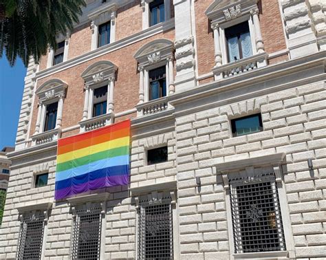 Us Embassy To The Holy See Flies Rainbow Flag Free Hot Nude Porn Pic