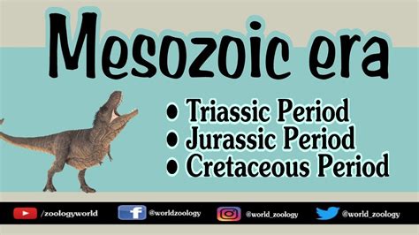 Mesozoic Era Age Of Dinosaurs Reptiles Youtube
