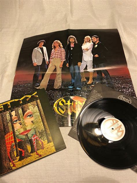 1977 Styx The Grand Illusion Lp Record Album Vinyl Aandm Sp 4637 Exex