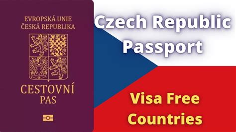 Czech Republic Passport Visa Free Countries 2022 Youtube