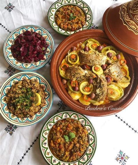 Petit déjeuner marocain Goûter marocain Goûter à la marocaine