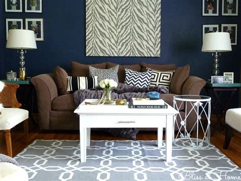Pin By Kelly Pfeifler On Apartment Blue Living Room