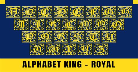 Alphabet King Royal Bundle Bundle · Creative Fabrica