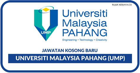 Download universiti malaysia pahang logo. Jawatan Kosong Terkini Universiti Malaysia Pahang (UMP ...