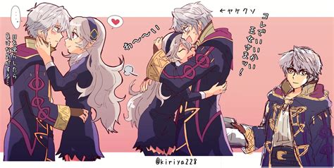 Corrin Robin Corrin And Robin Fire Emblem And 3 More Drawn By