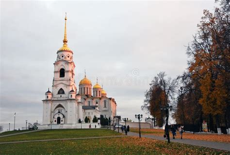 Assumption Cathedral In Vladimir City Russia Editorial Photo Image