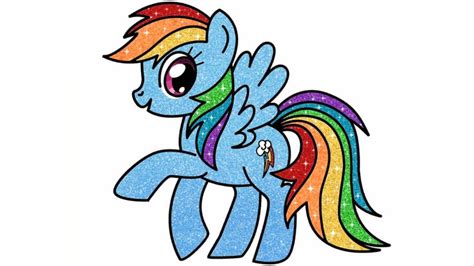 Dot dash pattern brush set vector. Rainbow dash My Little Pony | Rainbow dash, My little pony ...