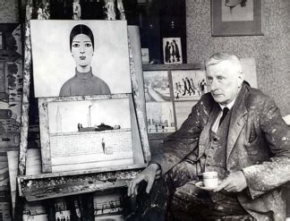 A large selection is on display in our permanent exhibition alongside other works on loan from private. Lowry Biography