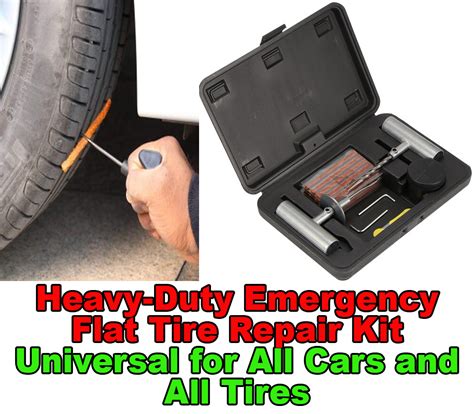 Onever Heavy Duty Emergency Flat Tire Repair Kit Kta Marketplace