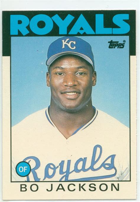 All of these cards count as his rookie cards. Bo Jackson 1986 Topps Traded - ROOKIE CARD!!! | 30-Year ...