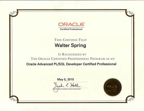 Oracle Advanced Pl Sql Developer Certification The Best Developer Images