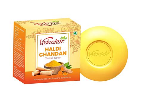Buy VEDANKUR HALDI CHANDAN SOAP PACK OF 6 Online At Low Prices In India