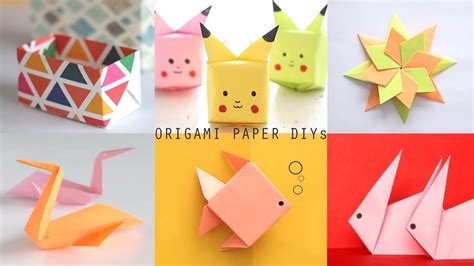 6 Easy To Make Origami Paper Diys Craft Videos Art All The Way