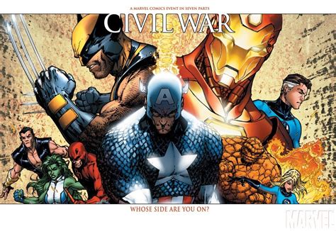 Civil War Marvel Hd Wallpaper Wallpapersafari