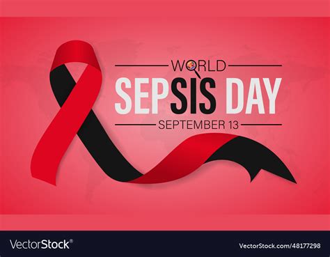 Sepsis Awareness Month Royalty Free Vector Image