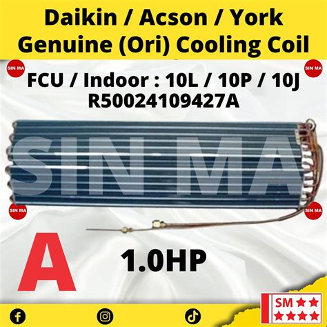 Air Cond Cooling Coil Genuine Parts For YORK DAIKIN ACSON Wall