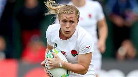 Womens Rugby World Cup England Full Back Danielle Waterman Out Of