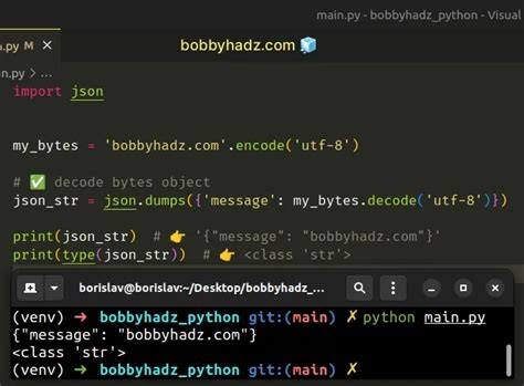 TypeError Object Of Type Bytes Is Not JSON Serializable Bobbyhadz