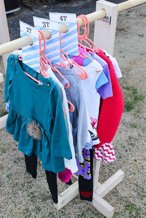 How To Make An Easy Garment Rack For Yard Sale Boyd Youstur
