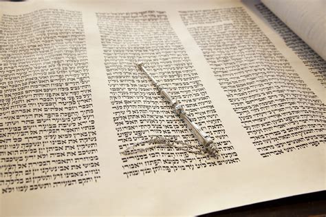 Restored fragment of pre-war Torah scroll displayed at site of Polish ...