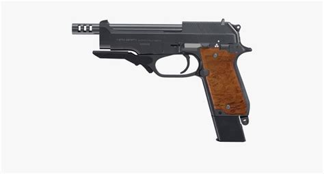 3d Model Machine Pistol Beretta 93r