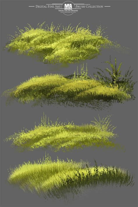 Ma Brushes Photoshop Ma Brushes Also For Foliage Grass Trees And Rocks