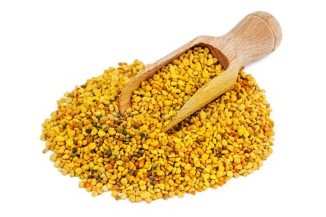 Pellets Of Yellow Bee Pollen Stock Photo Image Of Alternative Acid