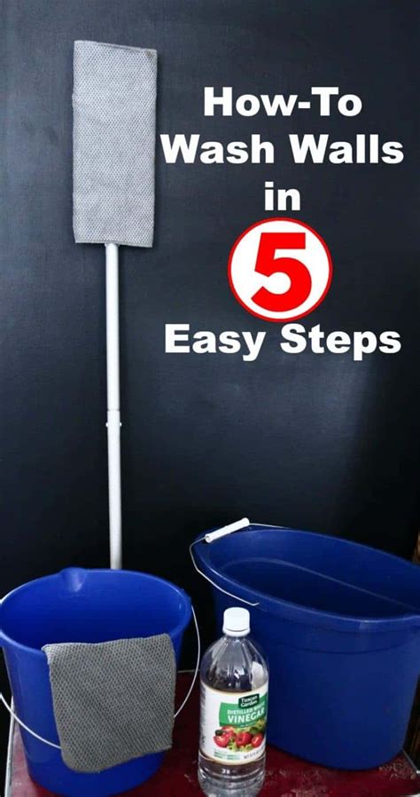 How To Wash Walls In 5 Easy Steps Subseques