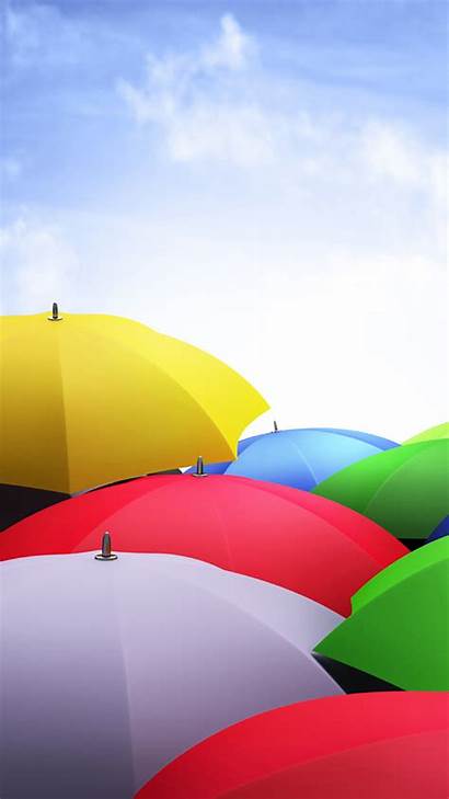 Android Umbrellas Nexus Colorful