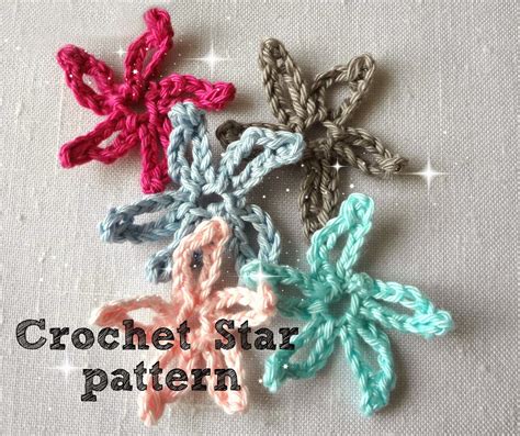 Little Treasures Crochet Star Easy Pattern