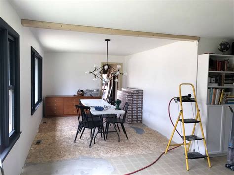 You can either drill a hole through the beam using a drill machine and a spade bit (3/4 inches) or you can. How to Install Faux Wood Beams in 2020 | Faux wood beams ...