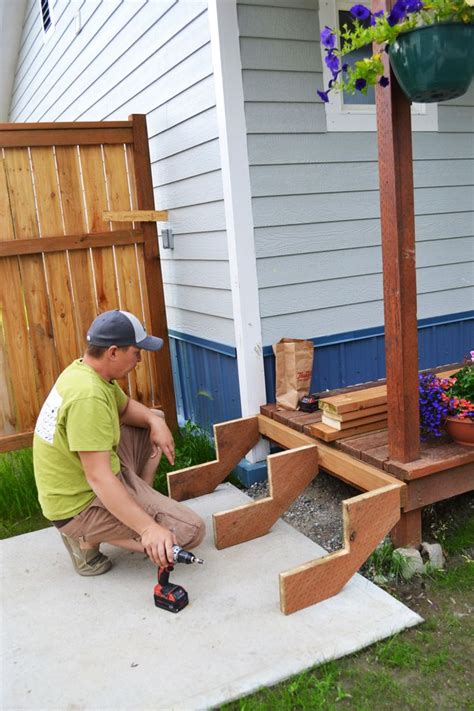 How To Build Outdoor Wooden Steps To Spruce Up Your Entry Artofit