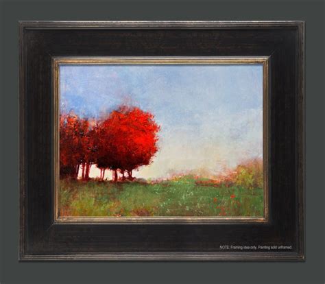 Autumn Reds 2015 Oil Painting By Don Bishop Artfinder