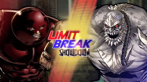 Juggernaut Vs Doomsday Marvel Vs Dc Limit Break Showdown Youtube