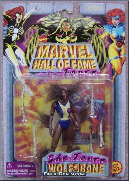 Wolfsbane Marvel Hall Of Fame She Force Toy Biz Action Figure