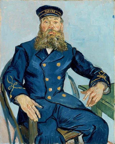 Vincent Van Gogh Portret Van De Postbode Joseph Roulin Cultura