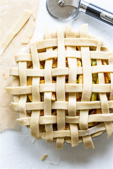 Classic Lattice Top Apple Pie Step By Step Recipe Tutorial Miss