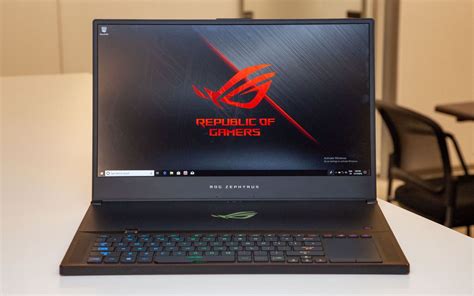 Asus Rog Zephyrus S Gets 17 Inch Size Rtx Graphics Laptop Mag