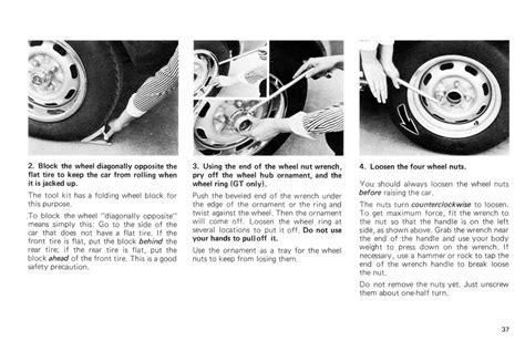 Toyota Celica Owners Manual 1976 Au Page 37 100dpi Retro Jdm
