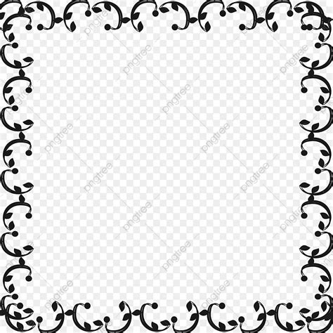 Imagens Bingkai Hitam Putih PNG e Vetor, com Fundo Transparente Para