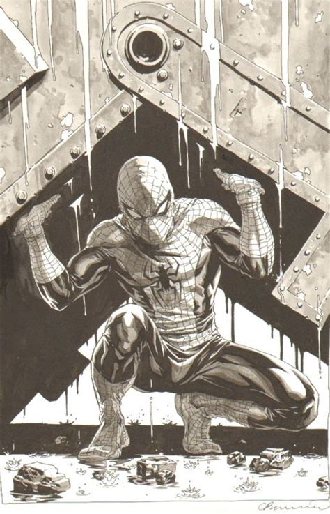 Lee Bermejo Comic Art Spiderman Art Comic Art Marvel Comics Art