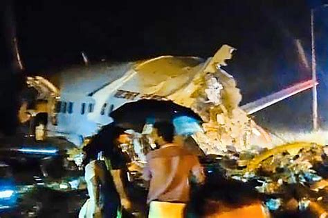 2 Killed After Dubai Kozhikode Air India Express Flight Crashes At