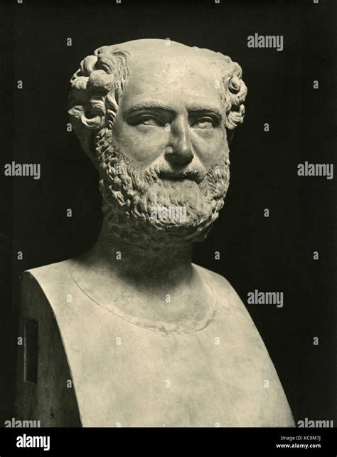 Aristides Of Athens Philosopher Marble Bust Stock Photo Alamy