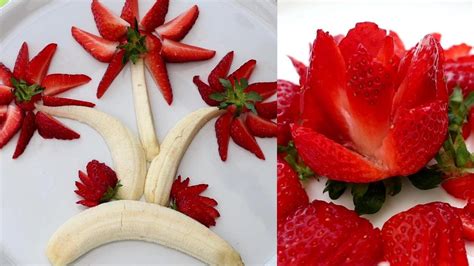 How To Make Strawberry Decoration Strawberry Art Gaye Holuds