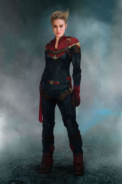 This is the second of three captain marvel headsculpts i received. Captain Marvel Brie Larson Fan Art