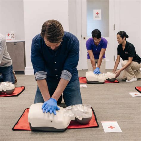 Cpr Training With Red Cross Red Cross