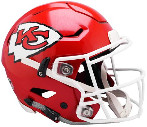 Kansas City Chiefs Speedflex Full Size Authentic Football Helmet